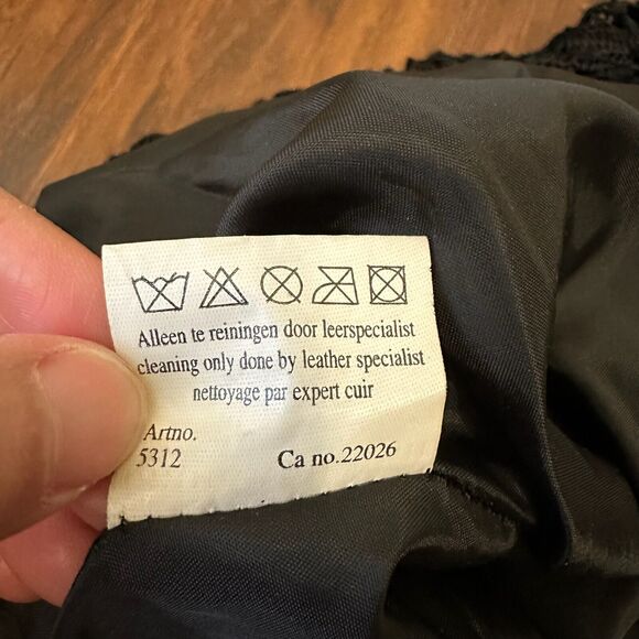 SAO PAULO Suede Midi Skirt Black Crochet Trim Retro Gothic 90s - Picture 10 of 11